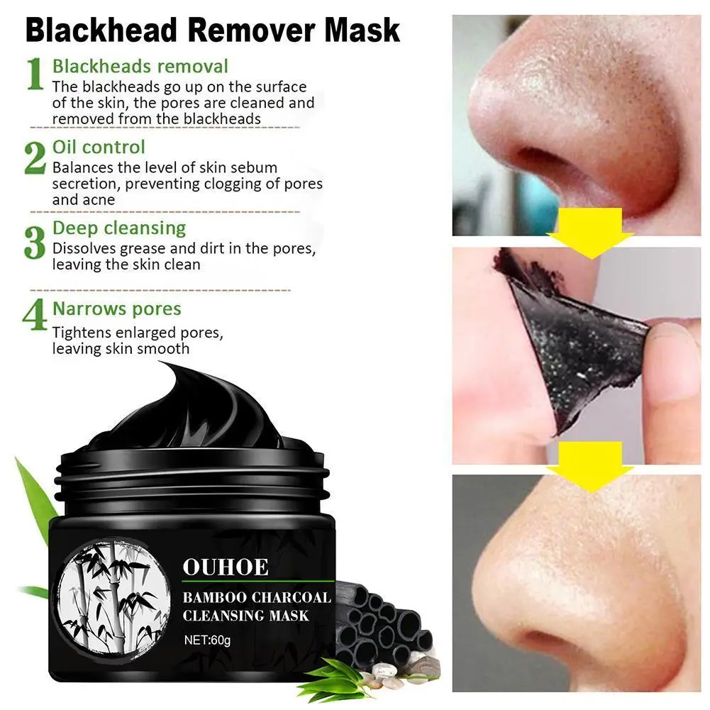 

Маска из вулканической глины, Глубокая очистка, удаление черных точек, Грубая поры, акне, усадка кожи, улучшение черных точек M4V3