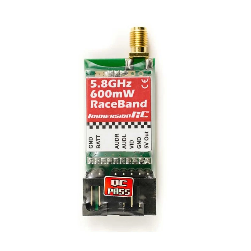 Оригинальная жирная Акула IRC ImmersionRC Raceband 5 8 ГГц 600 мВт модуль видеопередатчика для