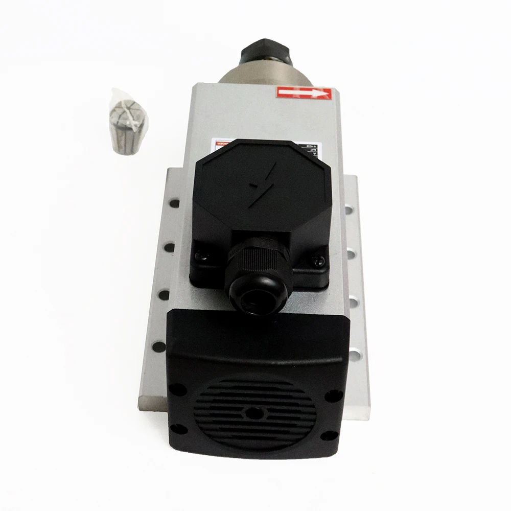 Бесплатная доставка квадратный шпиндель воздушного охлаждения с ЧПУ 220 В 380 2200