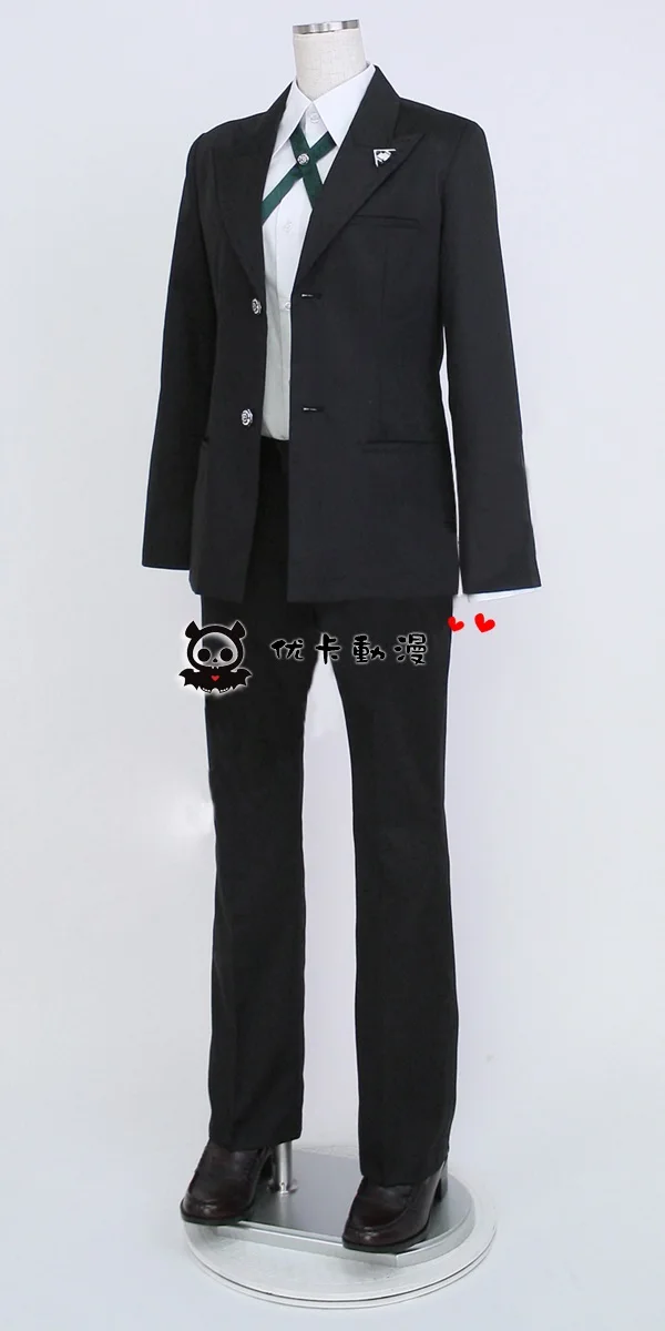 Danganronpa Anime Cosplay Togami Byakuya Costume Cos Man Uniform Cosplay Costume Coat+Shirt+Pants