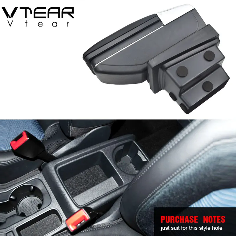 Аксессуары для vtear для Volkswagen Tiguan автомобильный подлокотник кожаный подлокотник вращающийся ящик для хранения usb интерфейс центральная консоль