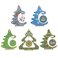 5D Diamond Painting Christmas Tree DIY Mosaic Crystal Art Craft Kit Navidad Kerst Gifts Xmas Ornaments 2022 New Year Home Decor