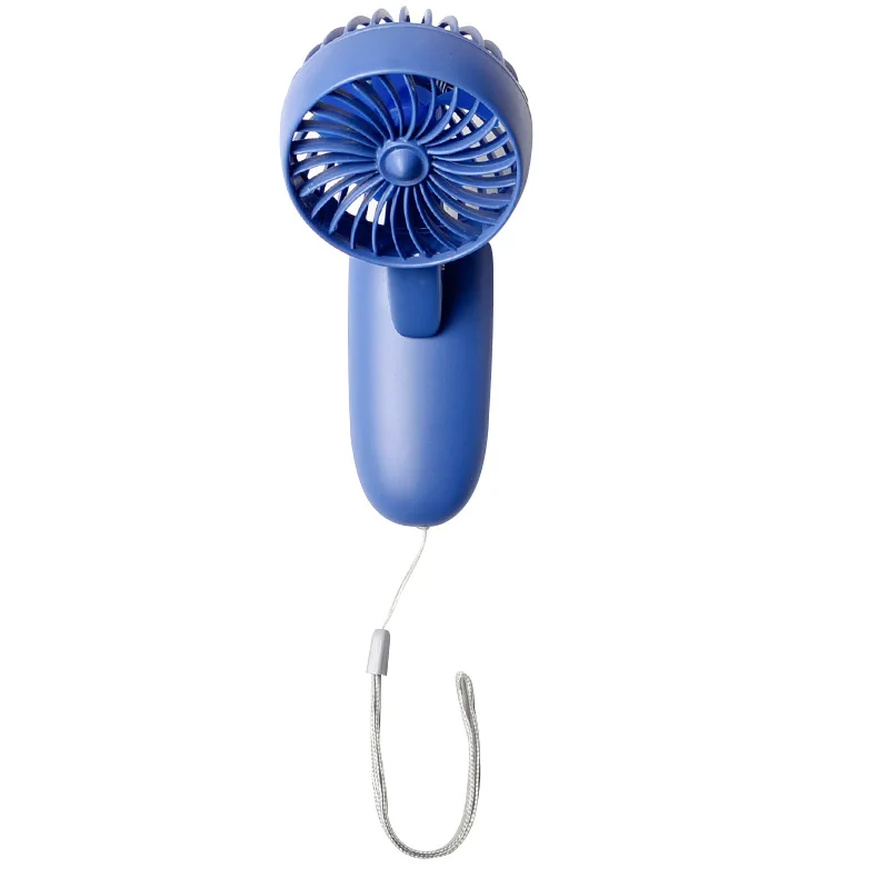 

USB Fan Mini Phone Clip Fan Small Electric Fan Portable Outdoor Handheld Fan Rechargeable with Lanyard Small Fan Pattern Pocket