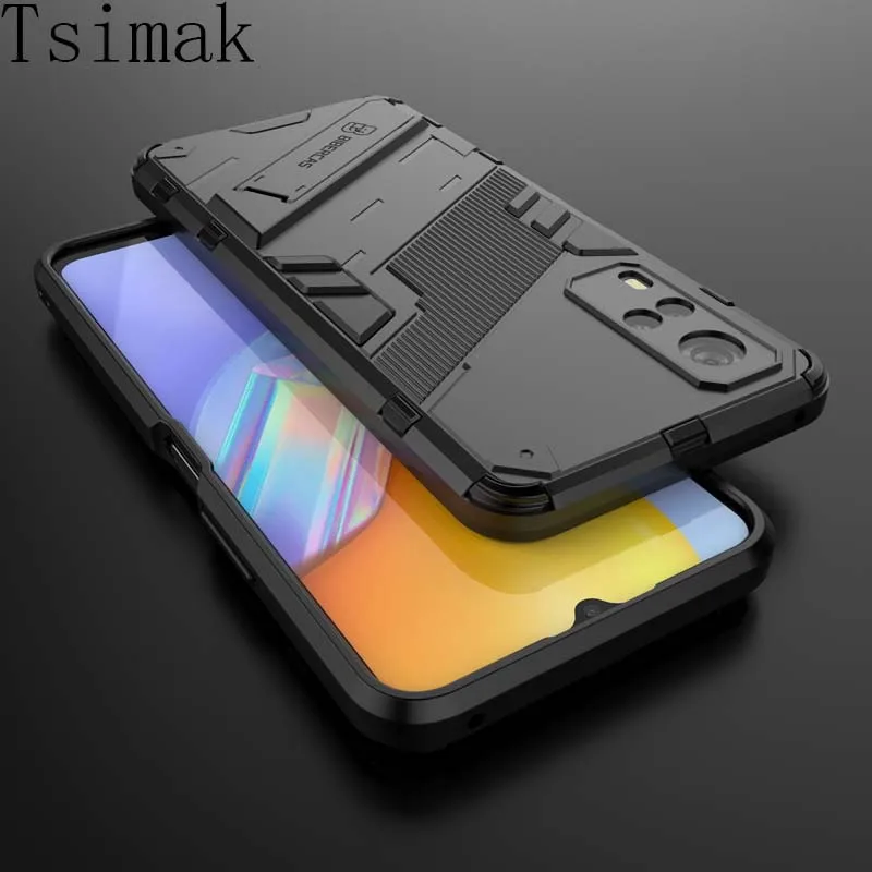 

Case For Vivo Y51 2020 Y31 2021 Y53S Y51A V21 V21E V25E Y21 Y21S Y22 Y22S Y33S Y35 X70 X80 Pro Plus Phone Cover Armor Back Coque