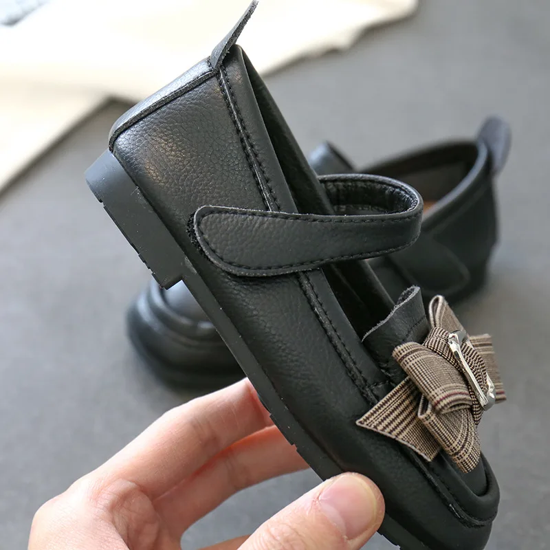 Spring Toddler Princess Shoes Baby Girls Bow Dress Children Brand Flats Sweet Pink Dance Fashion Mary Jane 2020 New |
