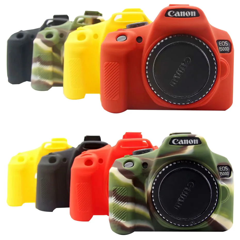 CAENBOO для Canon EOS 1300D 1500D сумка камеры Мягкий силиконовый резиновый защитный чехол