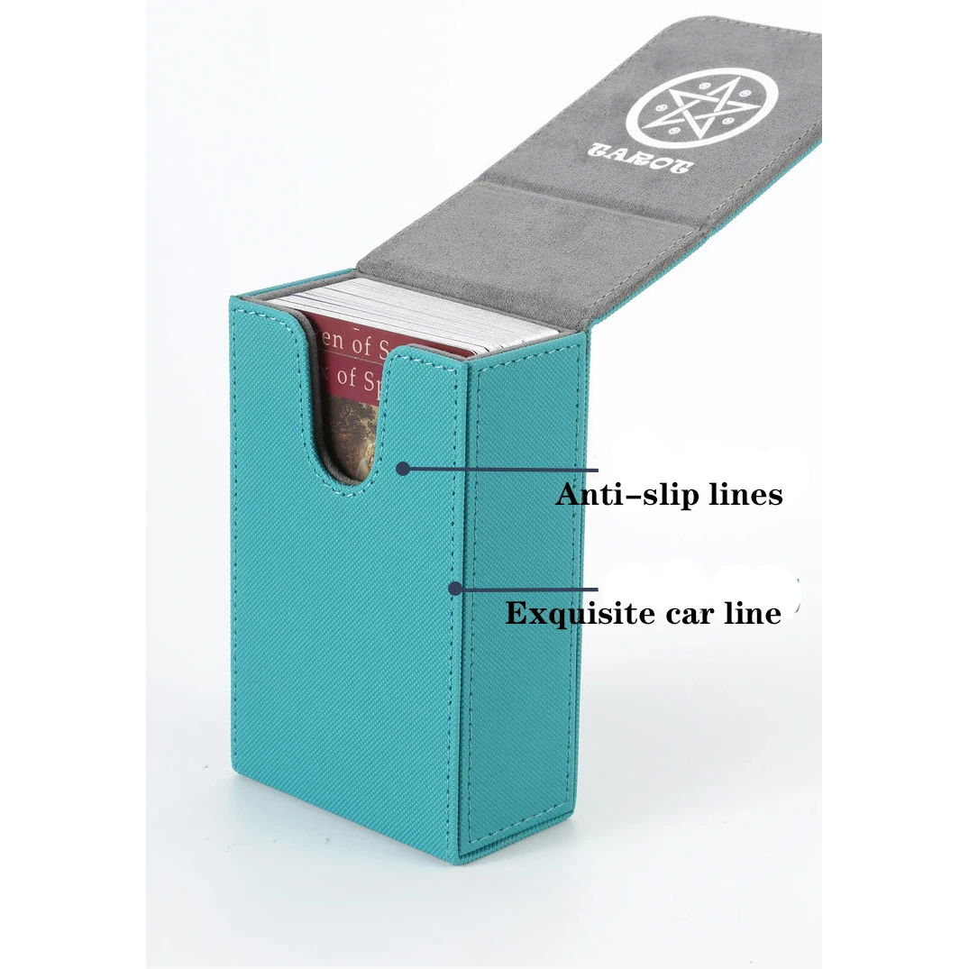 80 карт футляр для универсальный органайзер чехол хранения игра двухслойный