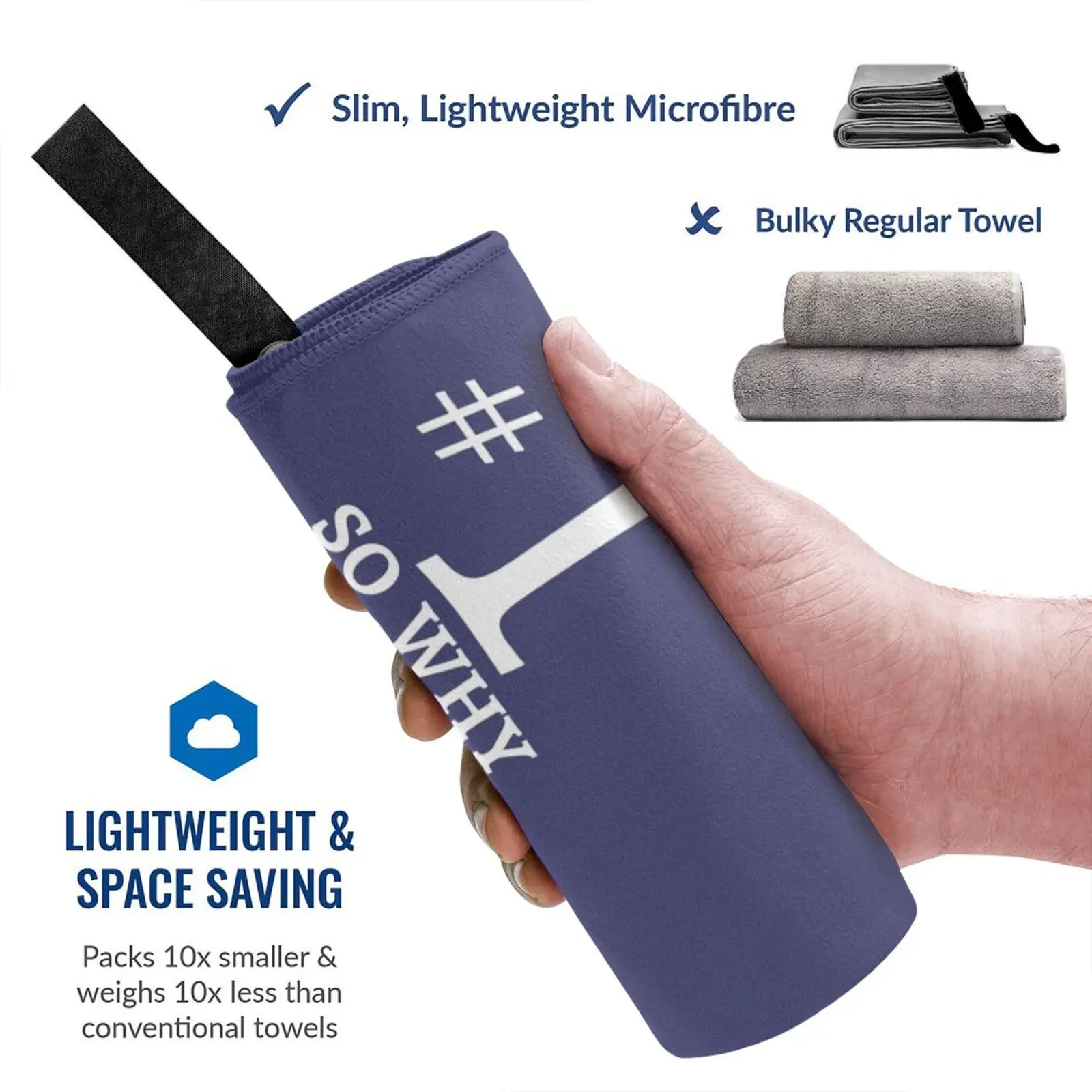 I M #1 So Why Go Hard быстросохнущее полотенце для спортзала портативная ванная