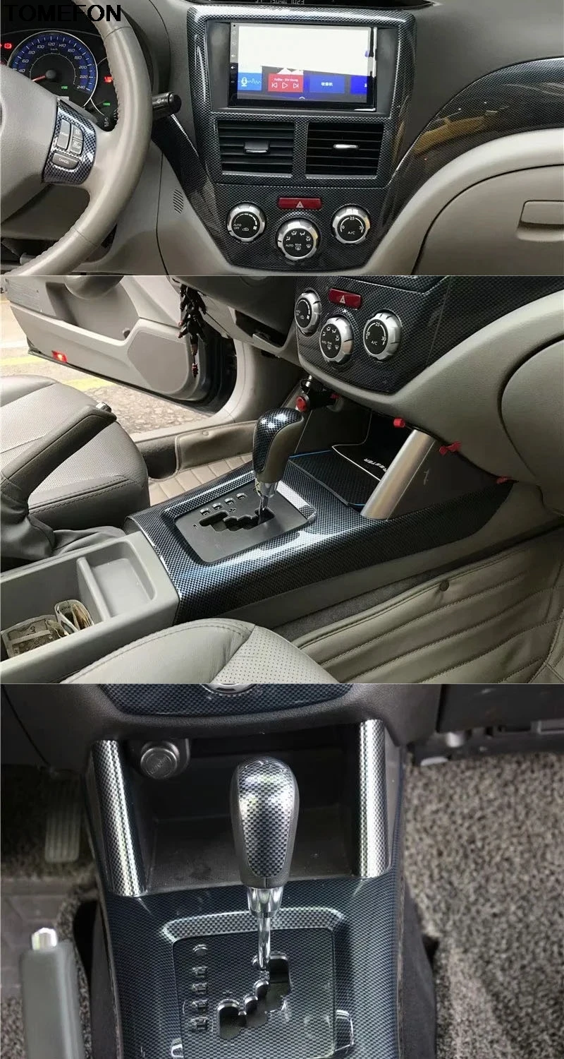 TOMEFON для Jeep Grand Cherokee 2014 2015 ABS углеродная внутренняя ручка Панель AC вентиляционная