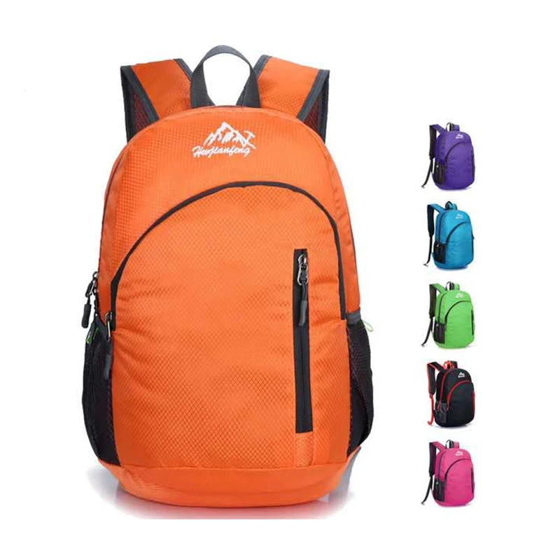 Ультра светильник посылка из кожи складной рюкзак для путешествий