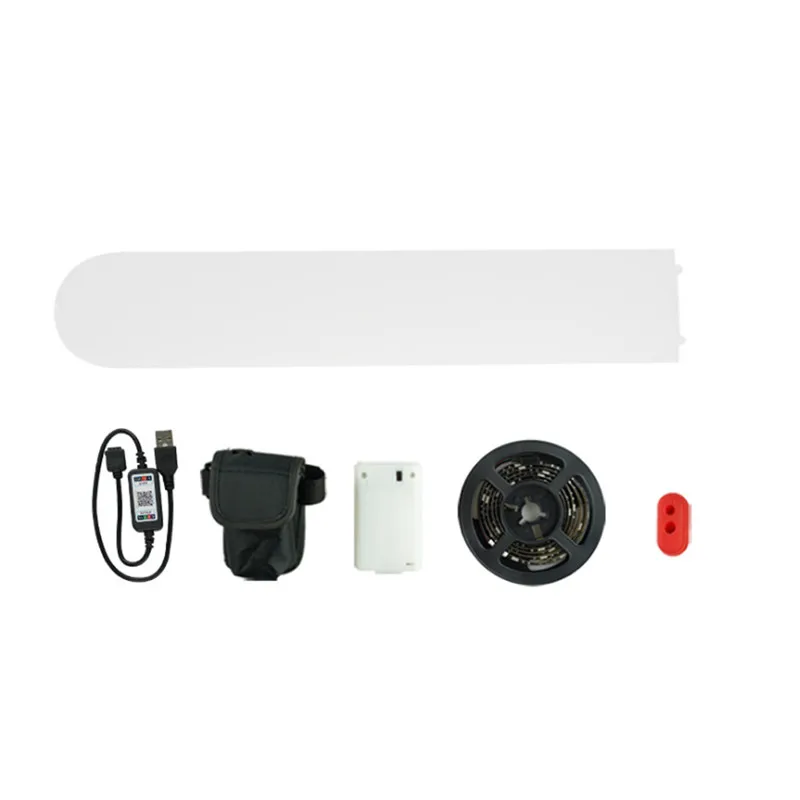 Bluetooth светодиодная полоса со вспышсветильник лампа для M365 электрический скутер