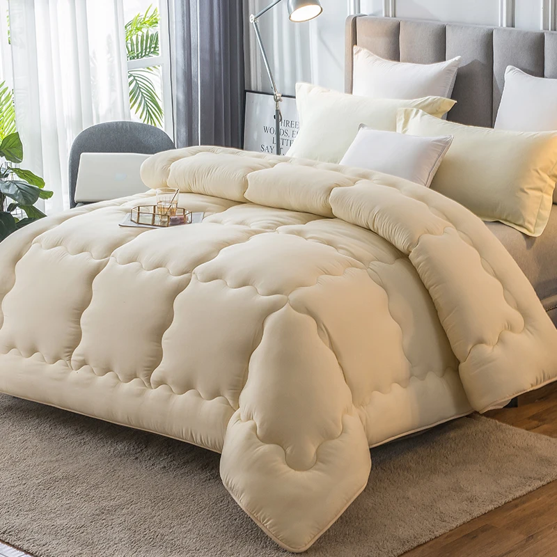

Hot Sales Bed Duvet Very Warm Cheap And Comfortable Quilt Ab Side Patchwork Comforter High Quality Thicken Winter Comforter