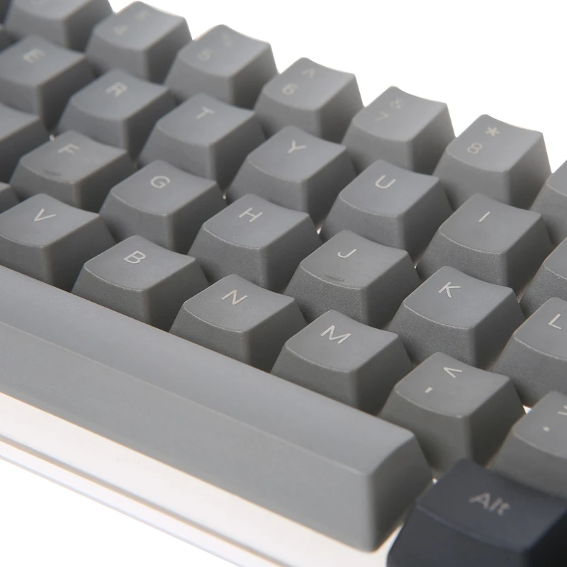 

Black Gray Mixed Dolch Thick PBT 104/87/61 Keycaps OEM Profile Key Caps