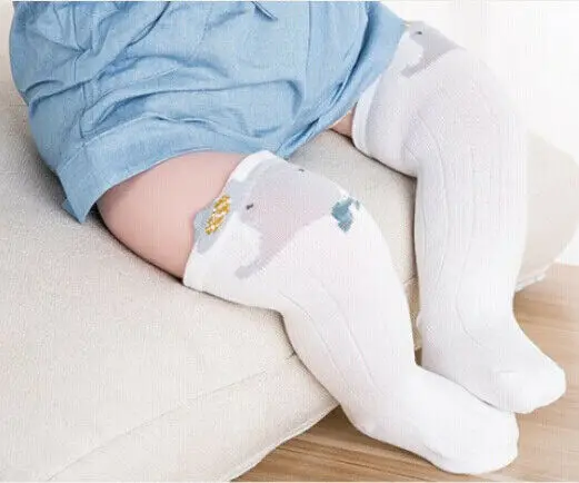Hot Baby Kids Toddlers Knee High Socks Tights Leg Warmer Boy Girl animal infant Soft Cotton Stockings 0-3Y 1 Pair Unisex | Детская