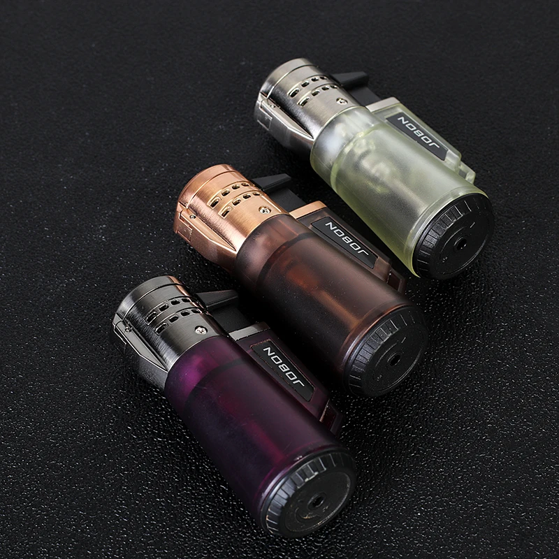 Три турбо зажигалки газовая зажигалка электронные металлическая мини-зажигалки