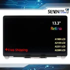 Новый ЖК-экран GOUZI для MacBook Pro Air 13 ''A1989 A2159 A2251 A2289 A1706 A1708, ЖК-дисплей в сборе, стеклянная панель экрана
