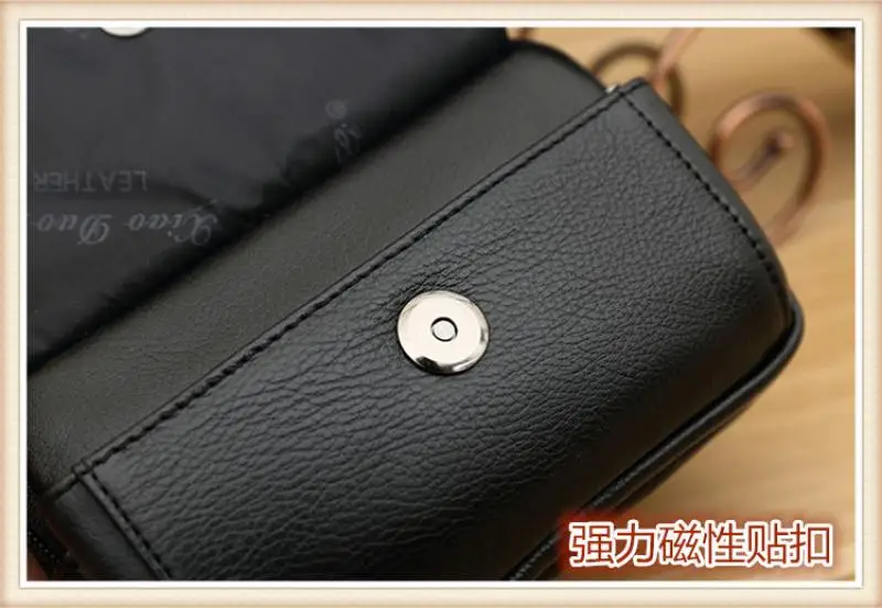 Для мужчин из натуральной кожи сотовый мобильный телефон чехол Крышка ремень