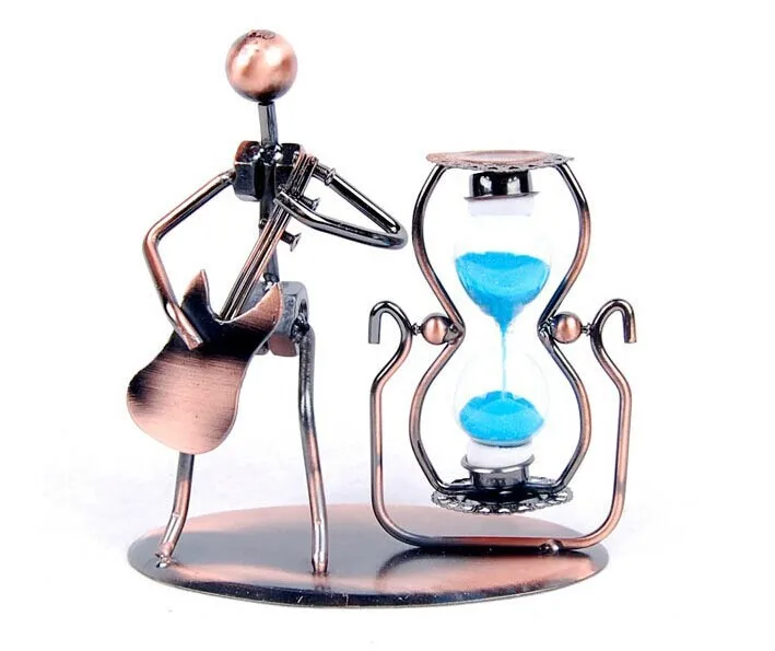 Музыкальные Металлические ремесла французский Рог флейта саксофон Креативные