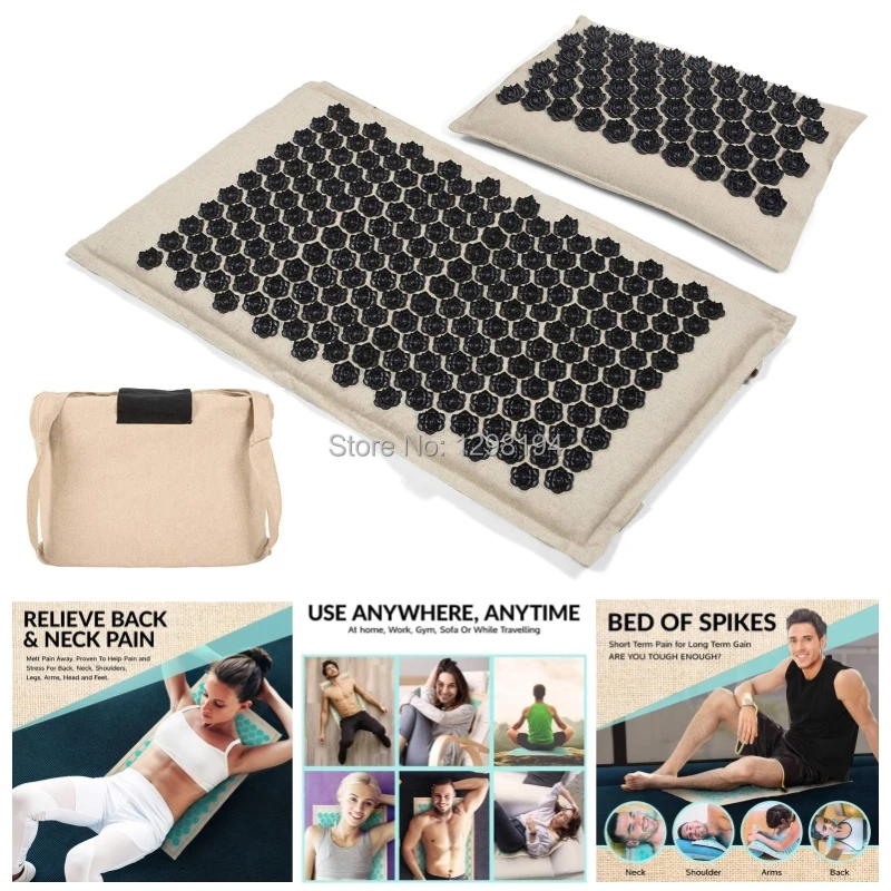 Коврик/подушка в форме лотоса с шипами Экологически чистая натуральная