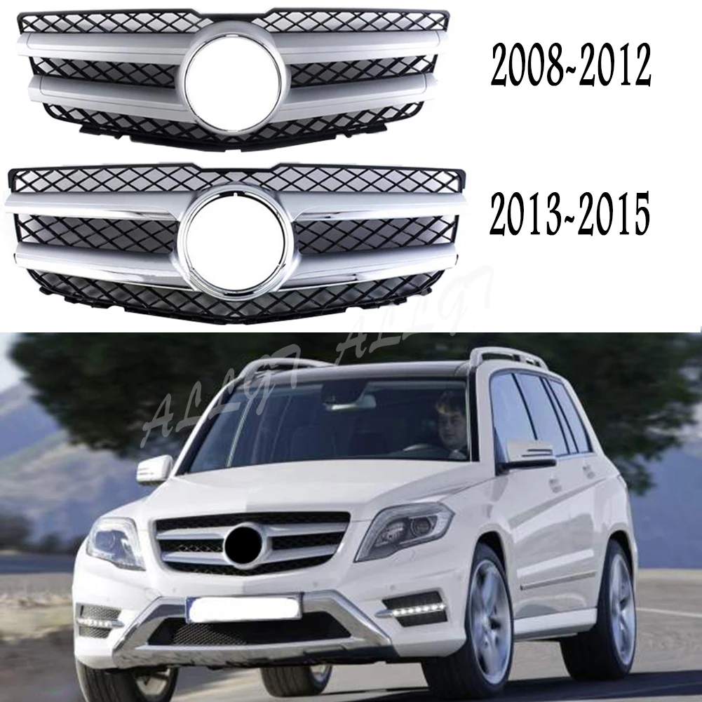 Передняя Решетка переднего бампера для Mercedes Benz X204 GLK Class 2008 2009 2010 2011 2012 2013 2014