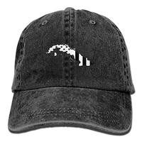 summer unisex men cowboy hat adjustable american flag cuba map breathable mesh baseball cap sunhat peaked cap
