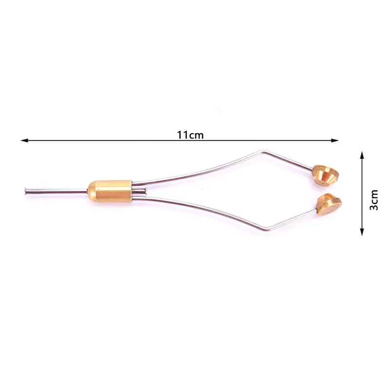 

1pc Optional Style Tapered Foot Ball Coil Cage With Curved Mouth Or Black Ceramic Tip Standard Size Flying Belt Tool