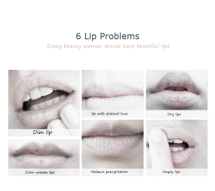 5 шт. магический розовый блеск для губ 7 дней|Блеск губ| |