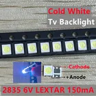 500 шт. LEXTAR для технического обслуживания Konka Changhong Amoi LCD TV подсветка светодиодный осветительный прибор 1210 3528 2835 SMD СВЕТОДИОДНЫЙ бисер 6В