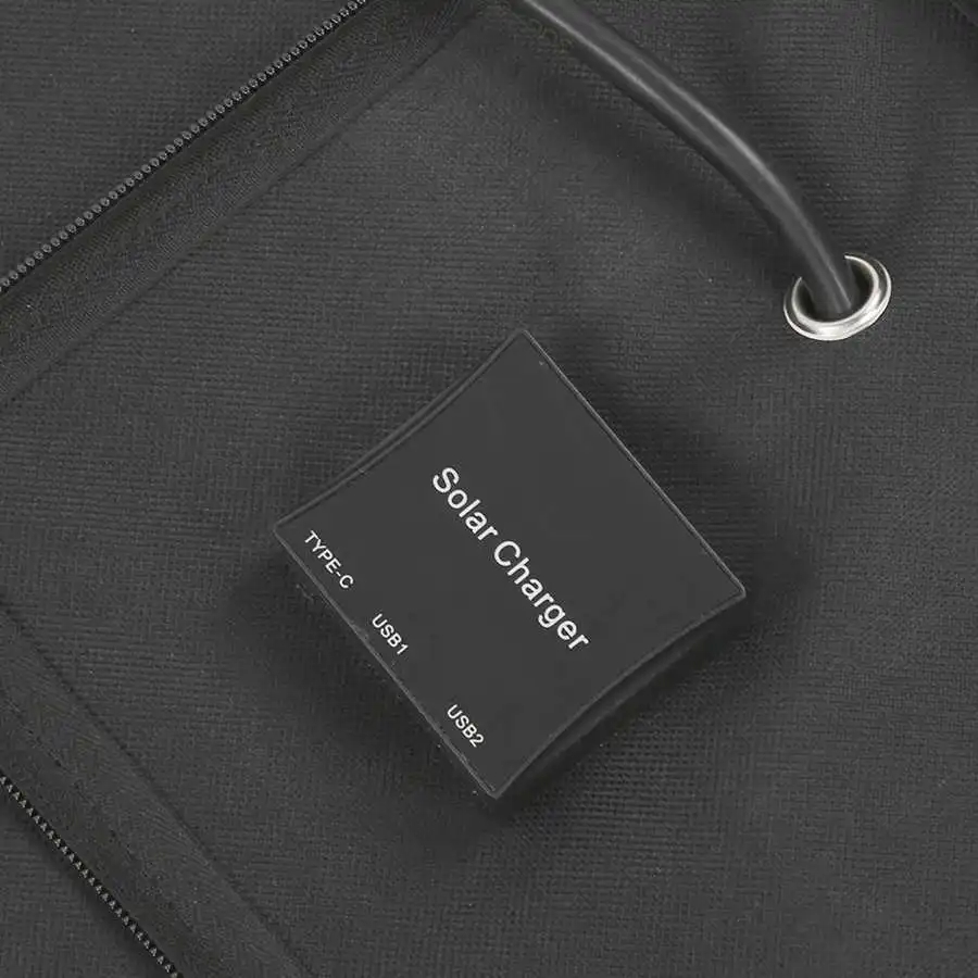 emniyet kemeri arnes de seguridad trabajo 100W 18V Foldable Solar Bag USB Port Flexible Monocrystalline Charger for Mobile