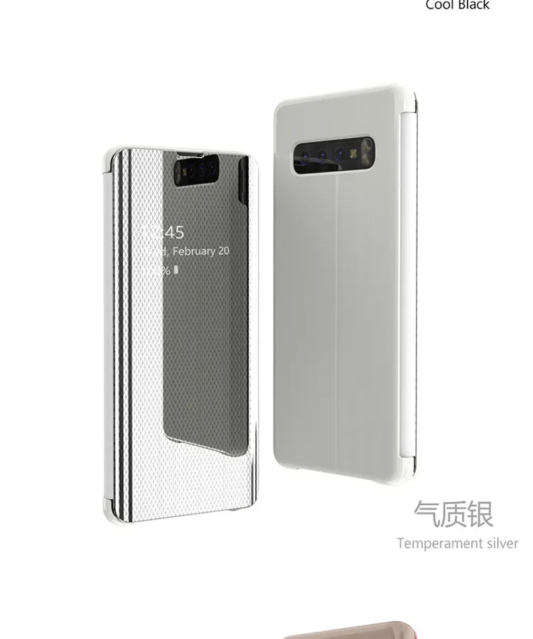 BoeYink умный зеркальный Чехол С Откидывающейся Крышкой для samsung Galaxy S10 S8 S9 плюс S10e S7 Edge Note 8 9 A50 A30 A70 A7 A750 чехол
