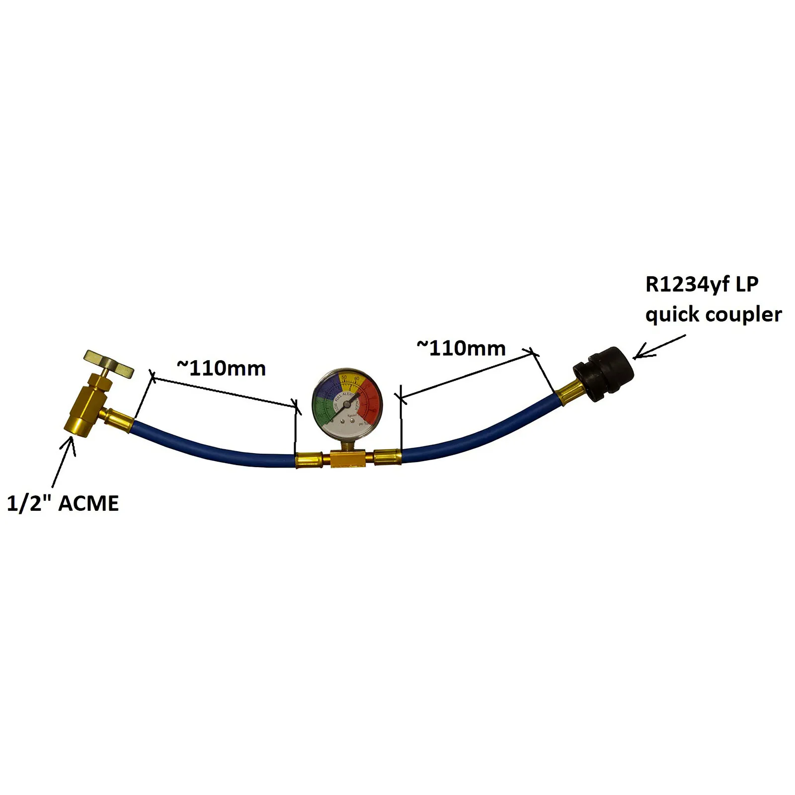 Автомобильная труба для зарядки хладагента R134A автомобильный шланг переменного