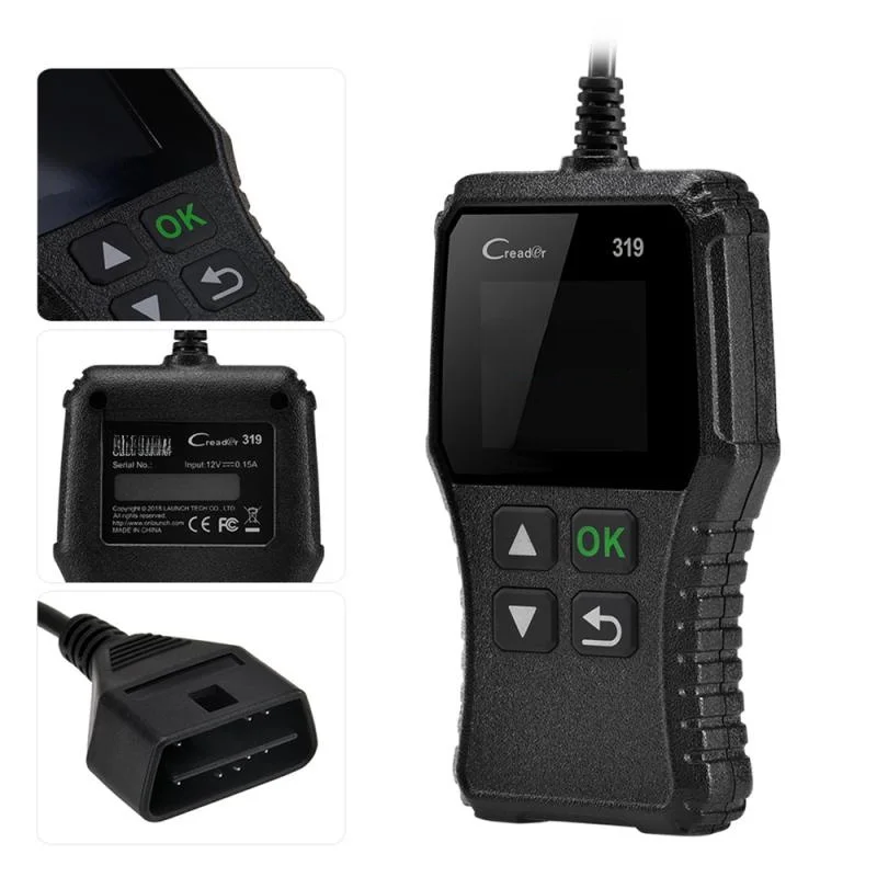 

Диагностический сканер OBD2, 8 ~ 36 В