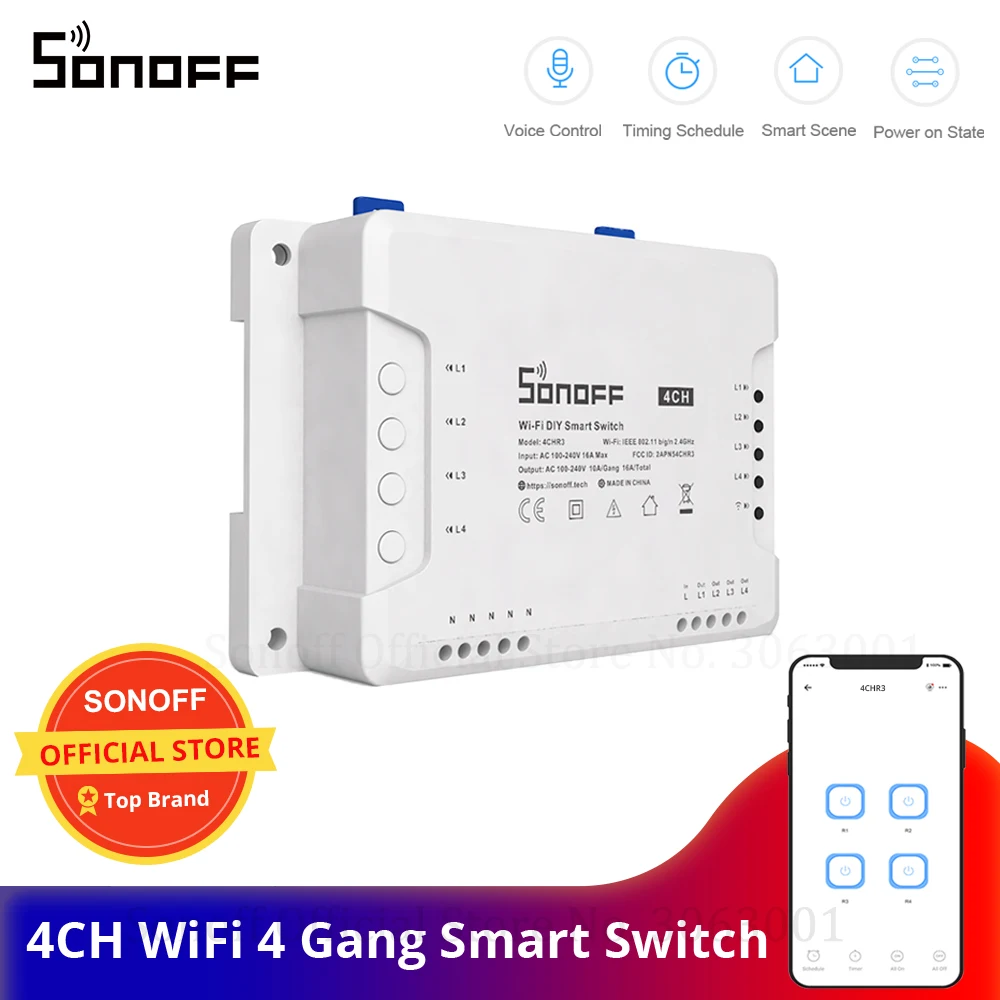 2x SONOFF S20 Wireless Smart Intelligente WLAN Steckdose APP Remote Control O8K1 