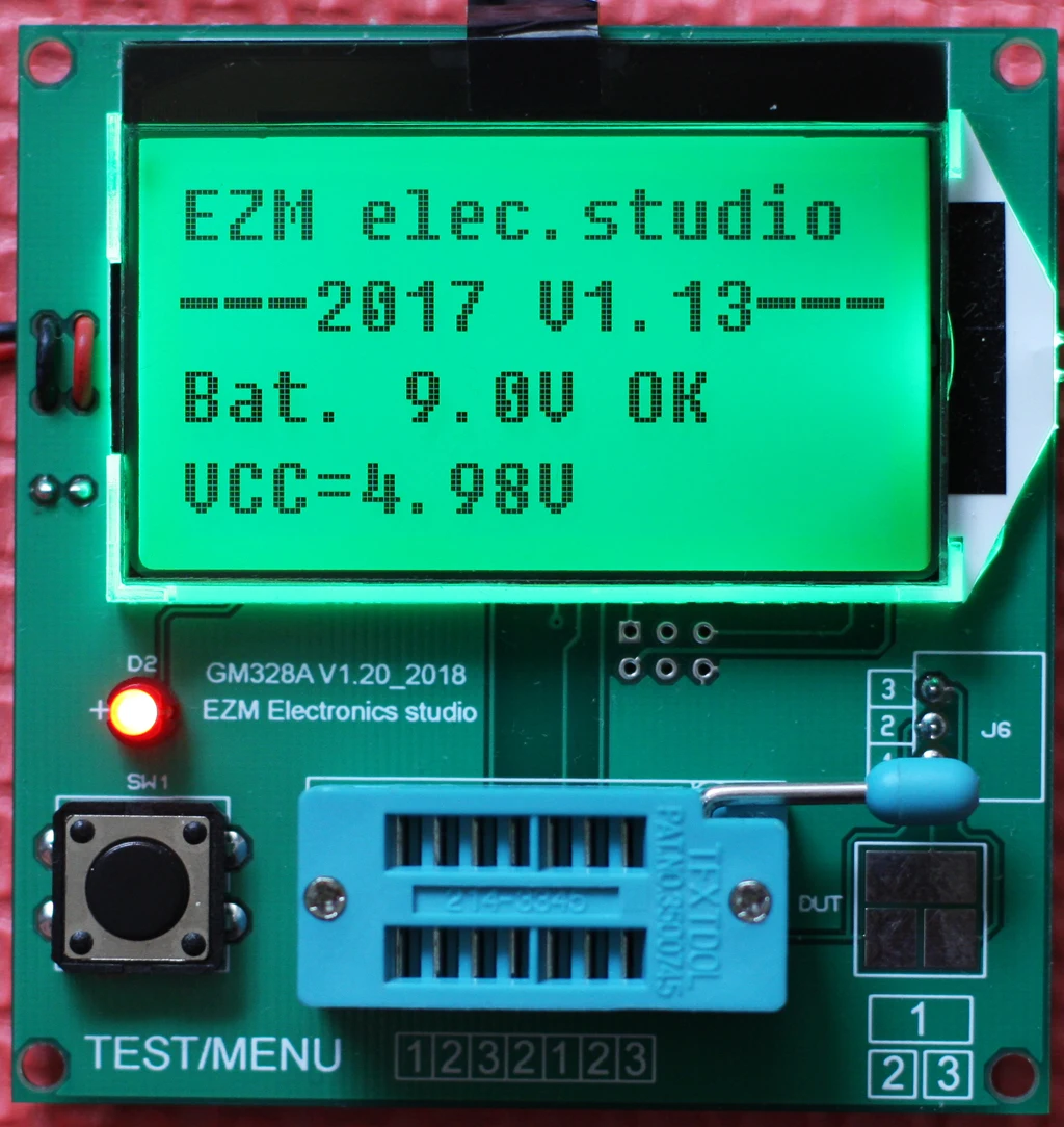 GM328A lcr-тестер измеритель ESR генератор сигналов