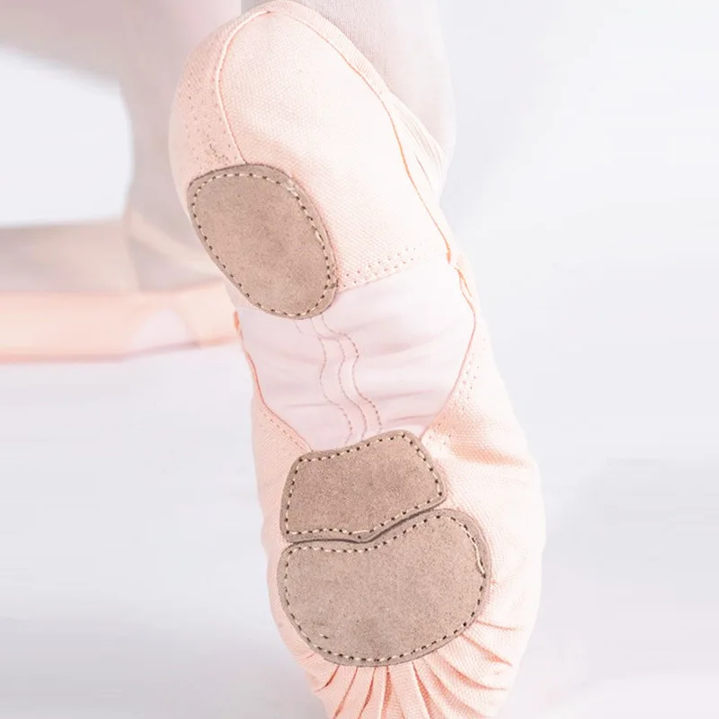 Профессиональная женская балетная обувь дышащие сверхлегкие танцевальные туфли