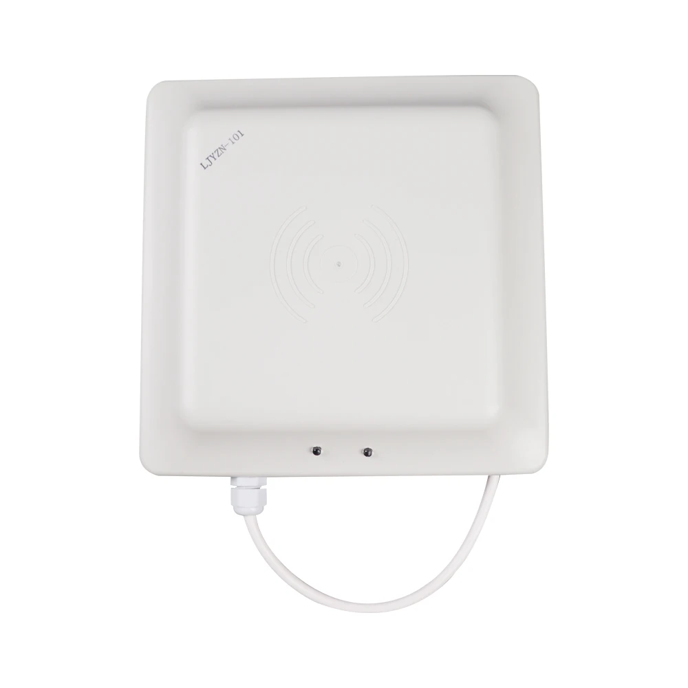 

NJZQ Wiegand Read Integrative UHF Reader UHF RFID Card Reader 0-6m Long Distance Range With 8dbi Antenna RS232/RS485