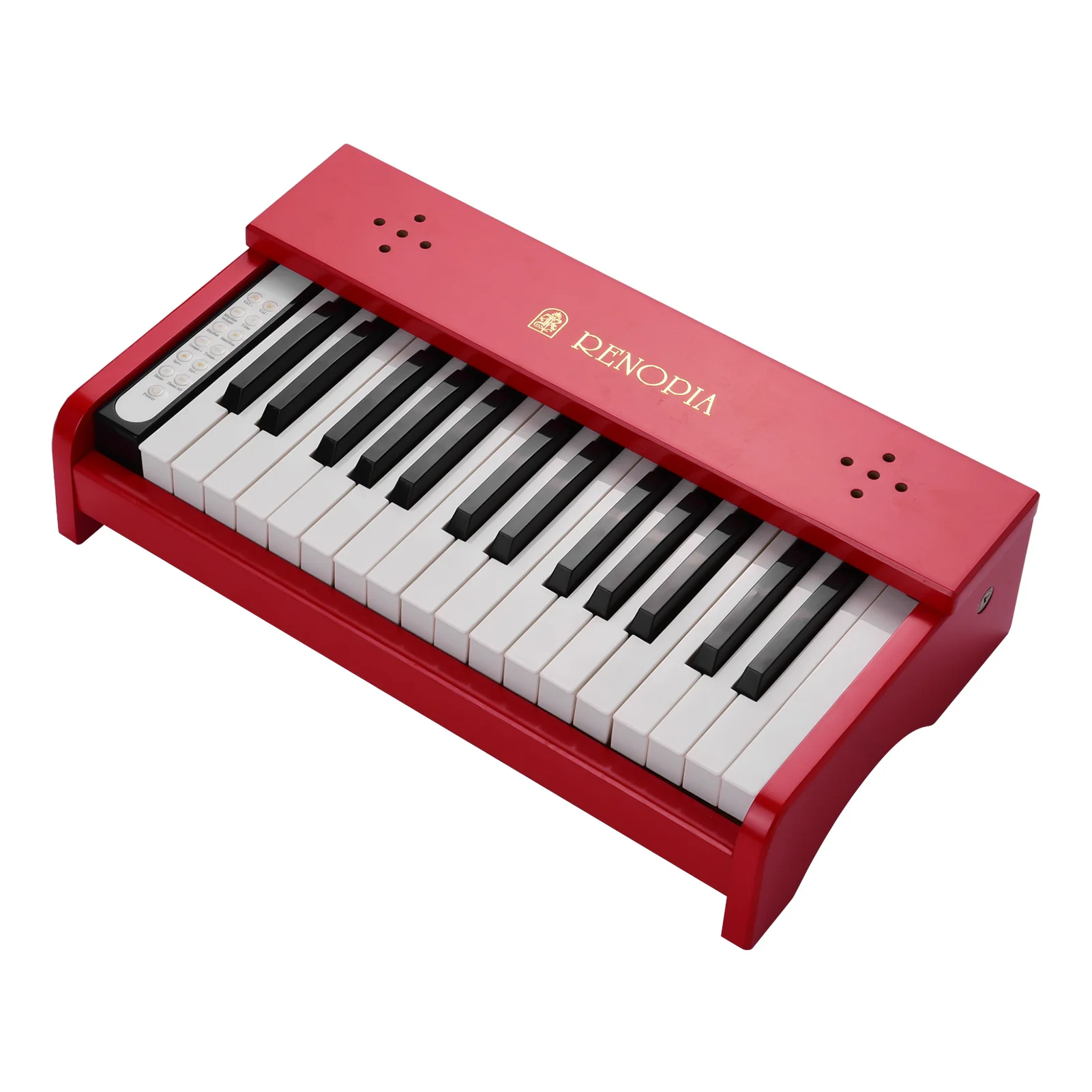 Kids Musical Piano 30 Keys Wooden Learn-To-Play Piano Musical Instrument Early Education Tool for Boys Girls