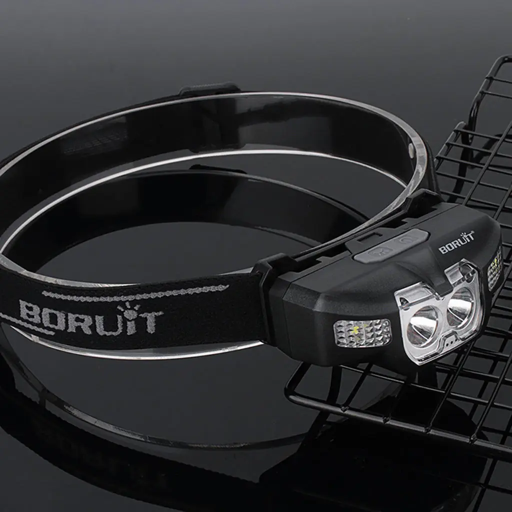 

Светодиодный головной фонарь с датчиком движения, перезаряжаемый от USB светильник для кемпинга и пешего туризма