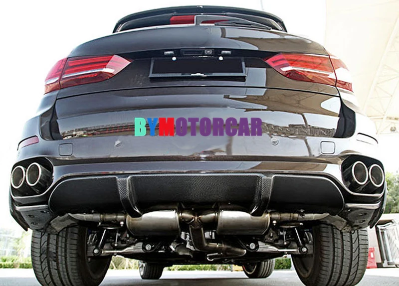 Задний диффузор из углеродного волокна P Style для BMW F15 X5 M Sport|Амортизаторы| |