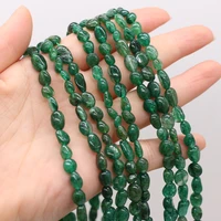 natural green apatite stone beads for diy jewelry making necklace bracelet earrings accessories women gifts size 6 8mm