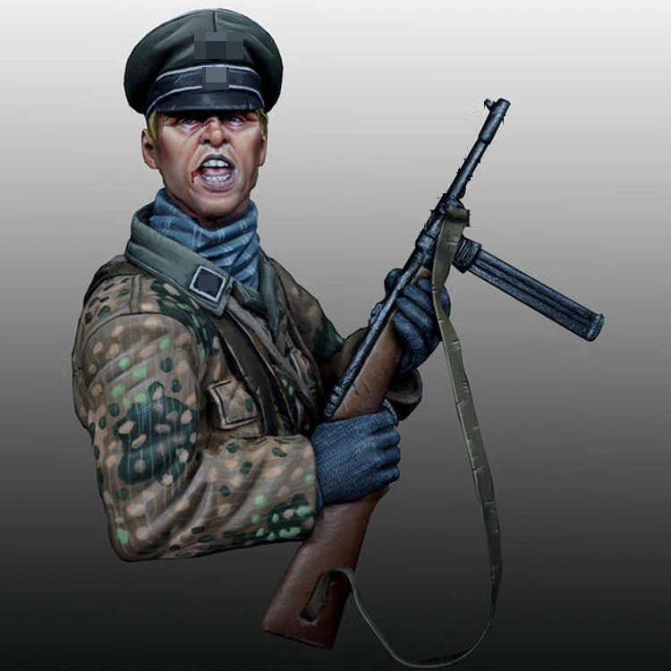 

1/12 Resin Portrait Portrait Model Soldier Officer X215