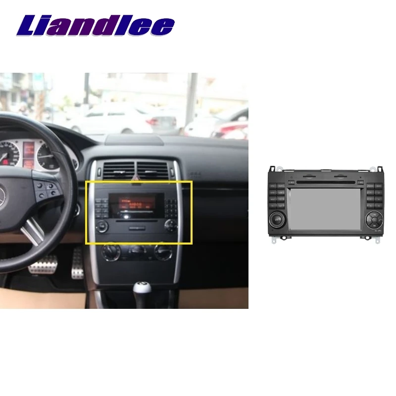 Для Mercedes Benz MB B W245 2005 ~ 2012 LiisLee Мультимедиа ТВ DVD gps аудио Hi-Fi радио оригинальный
