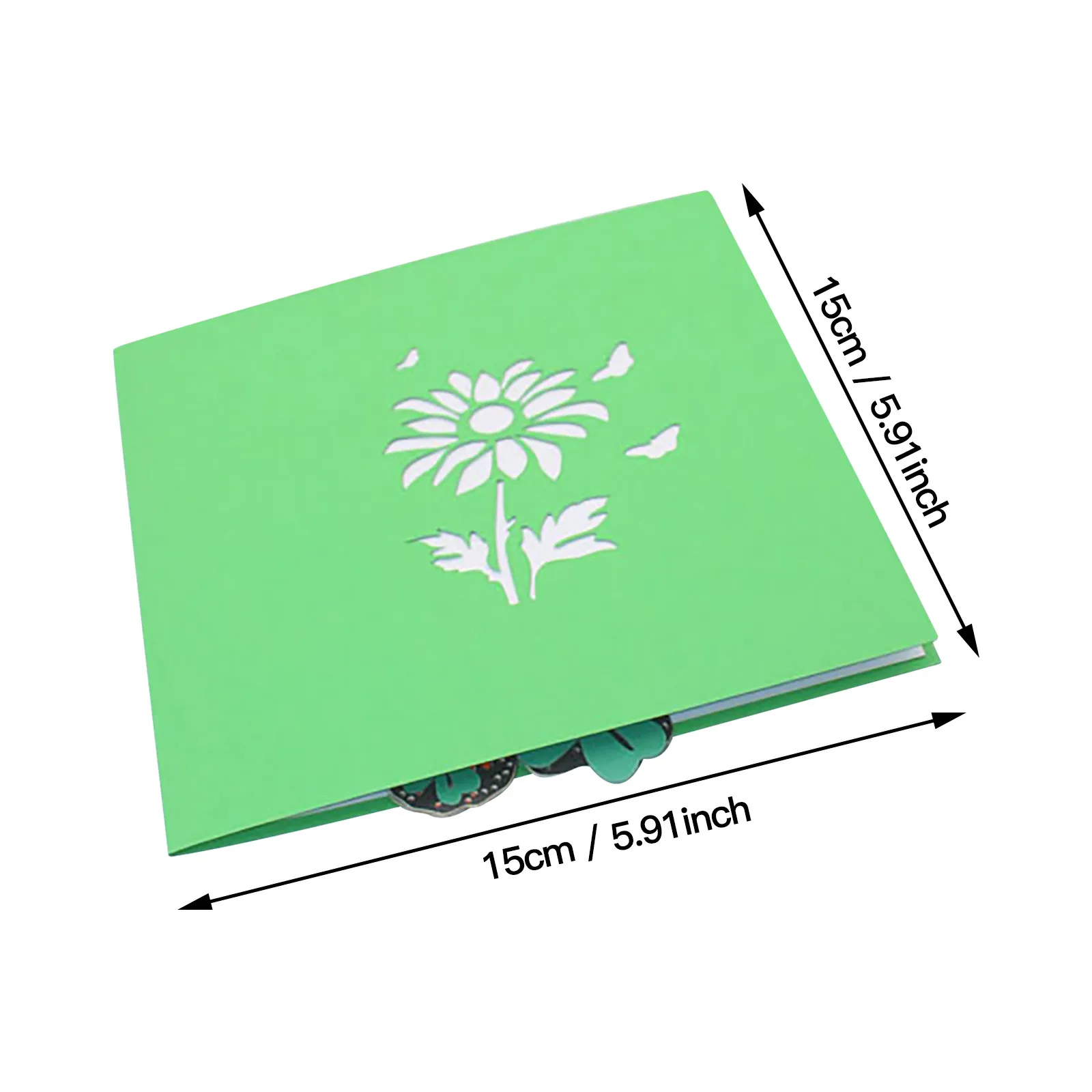 

3D Mother's Day Thanksgiving Paper Carving Blessing Card Handmade Paper