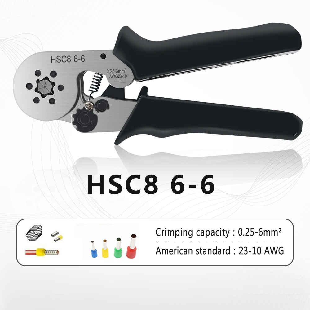 HSC8 6 6A инструмент клемма комбинация Бесплатная подходящая коробка Минимальный