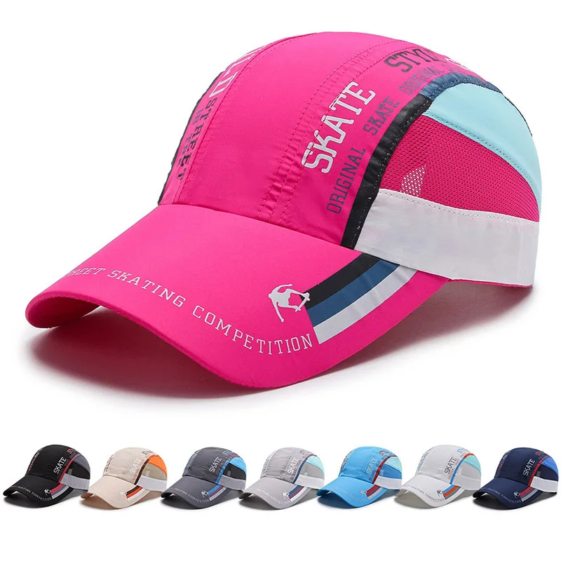 

New Summer Baseball Cap Outdoor Shade Hat Men and Women Breathable Quick-drying Sports Travel Mountaineering Sunscreen Cap Thin