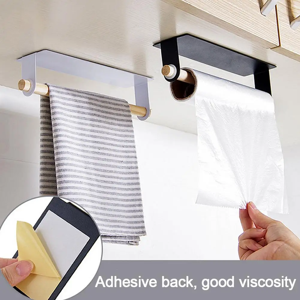 Настенный железный однополюсный держатель для полотенец подвесная стойка