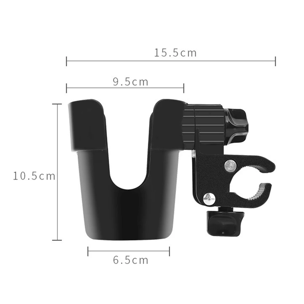 

Universal Stroller Cup Holder Large Caliber Designed 360 Degrees Rotation Cup Drink Rack Stroller Accessories NEW