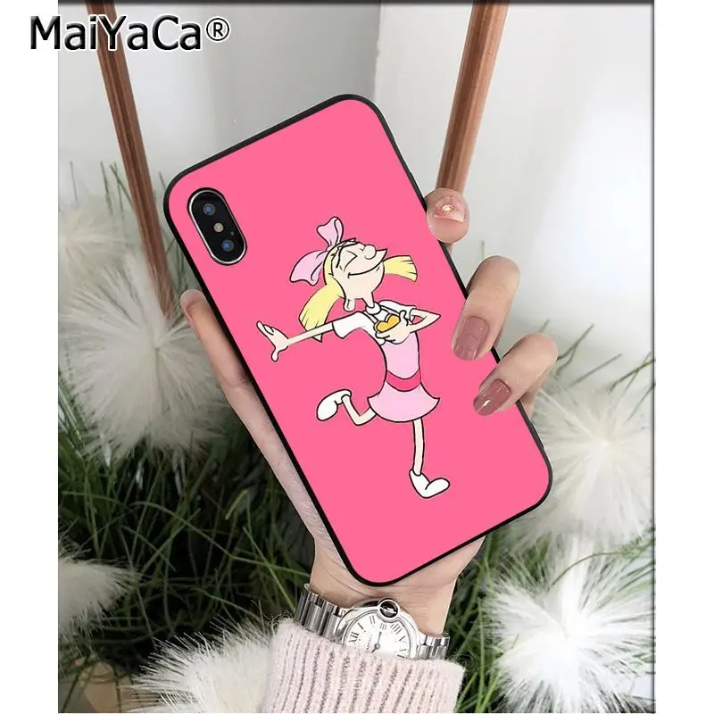 Мягкий чехол MaiYaCa Hey Arnold из ТПУ высокого качества для Apple iPhone 8 7 6 6S Plus X XS MAX 5 5S SE XR 11