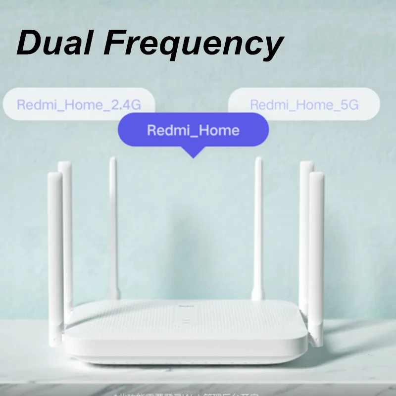 Двухдиапазонный гигабитный беспроводной маршрутизатор Xiaomi Redmi AC2100 Wi-Fi