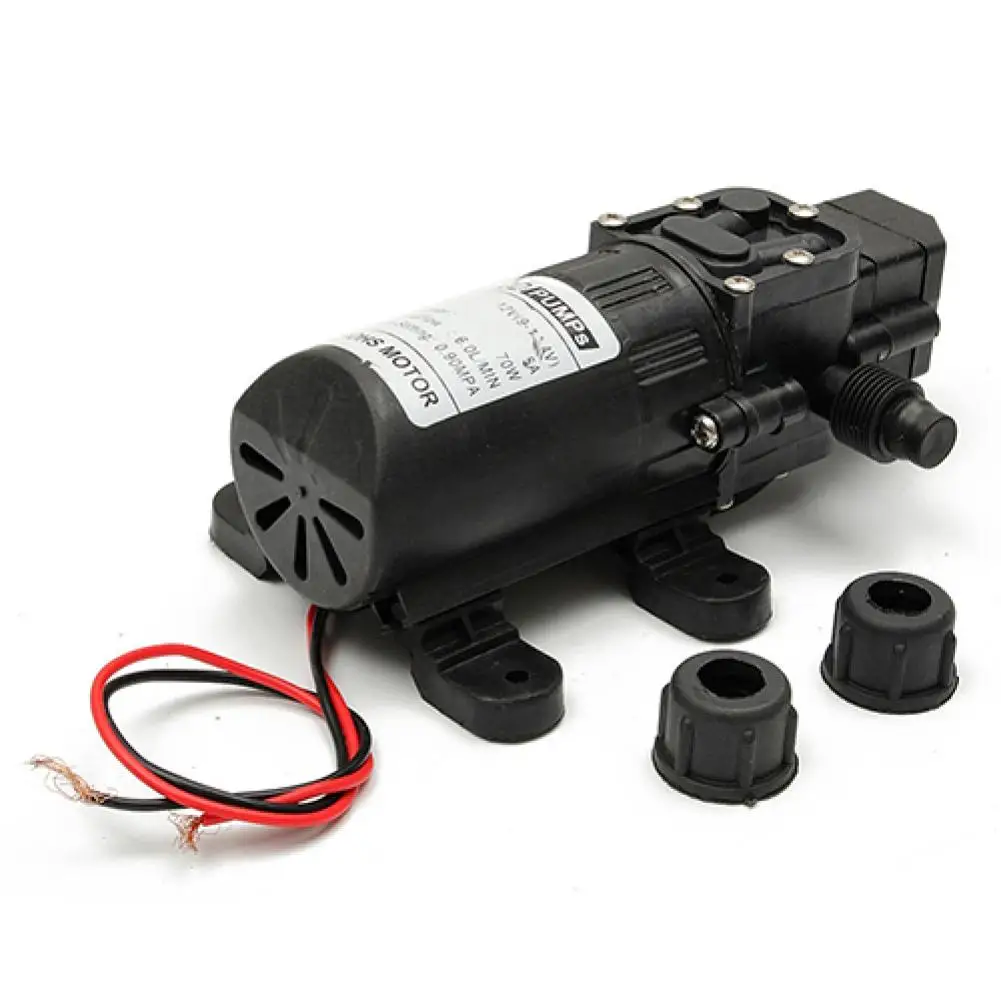 

130PSI 6L/Min High Pressure Diaphragm Self Priming Water Pump Automatic Switch Car Accessories